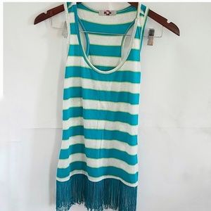 Urvana  top.Turquoise/white, M